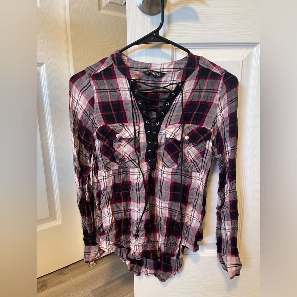 Express plaid shirt